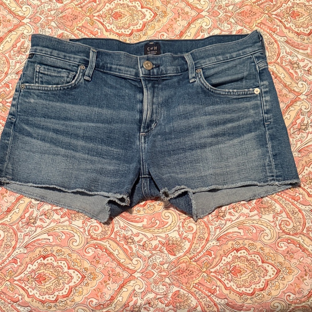 Citizens Of Humanity Classic Blue Jean Shorts